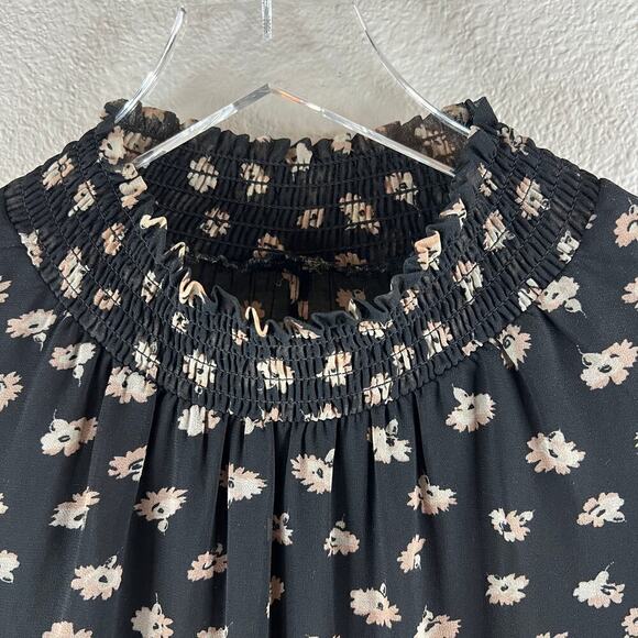 Madewell Mistlight Mockneck Dress in Seattle Floral Size S - Picture 8 of 13